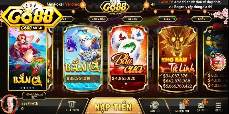 Tải Go88 trên thiết bị phổ biến Android tương đối dễ dàng và nhanh gọn